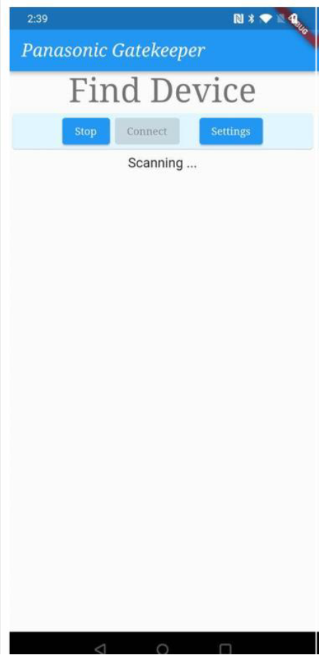 Panasonic Doorbell board app