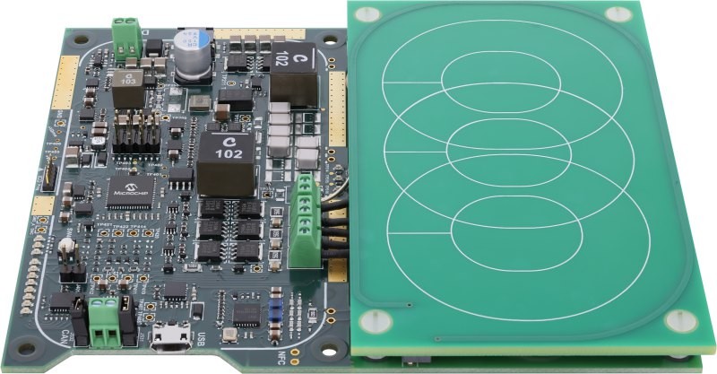 15W Multi-Coil Wireless Power Transmitter by Microchip