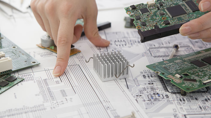 Electronic industry olanning from concept to creation