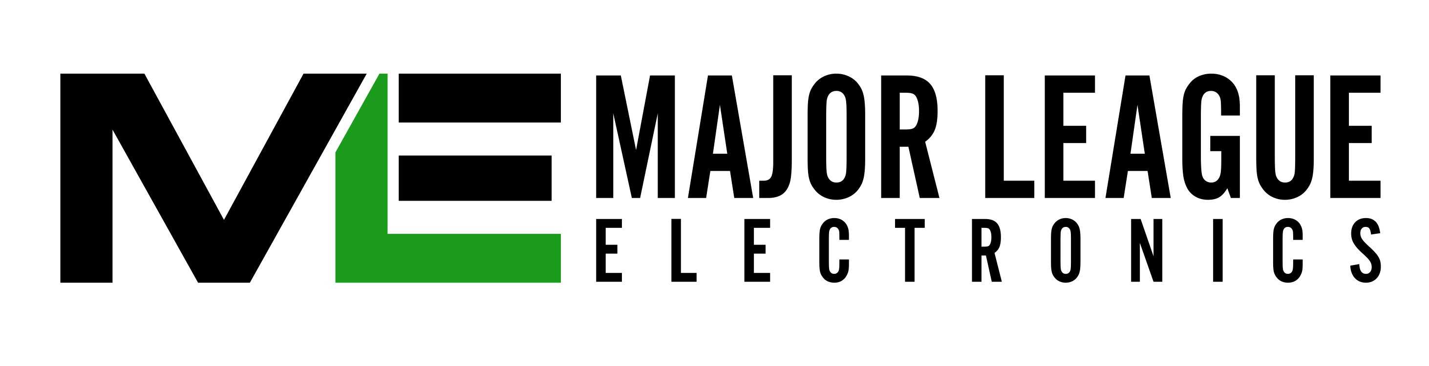 major league electronics logo