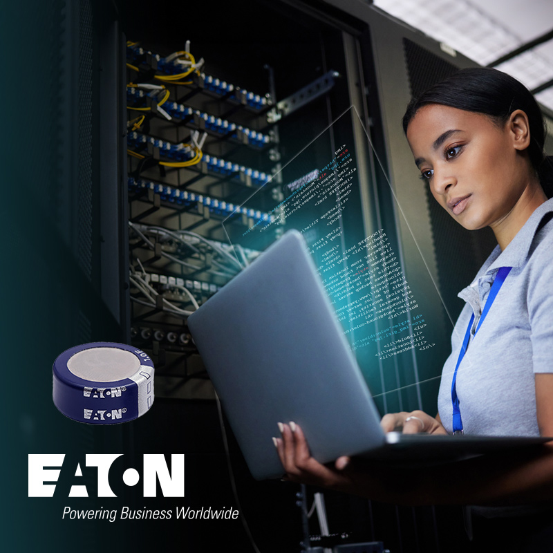 Future Electronics Features Eaton Coin Cell SuperCapacitors in Recently Launched Campaign